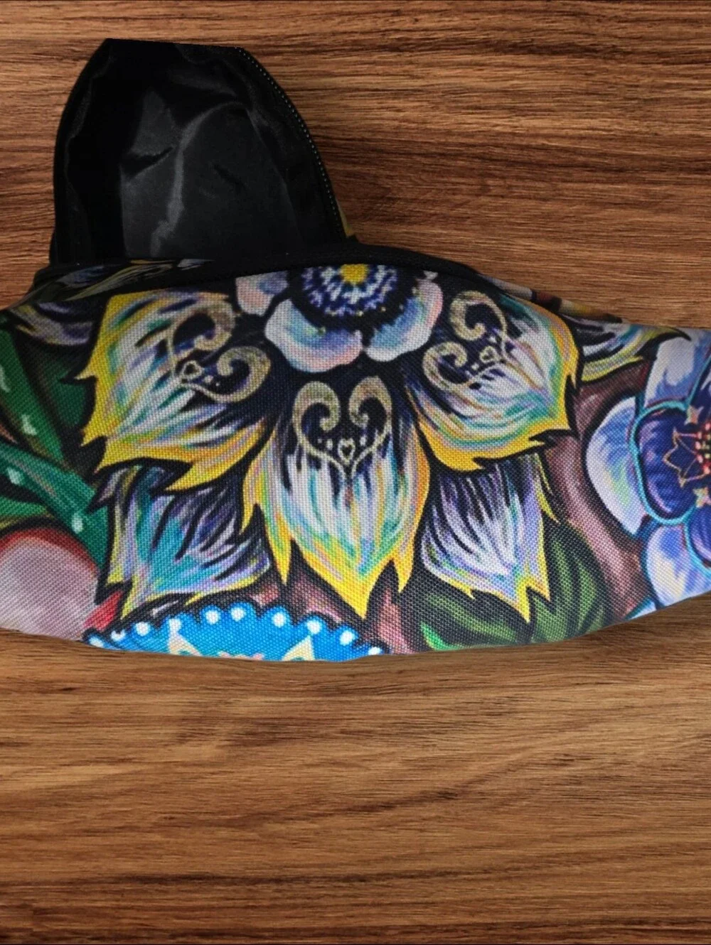 Floral Boho Multi‑Color Crossbody Pet Carrier Sling Bag